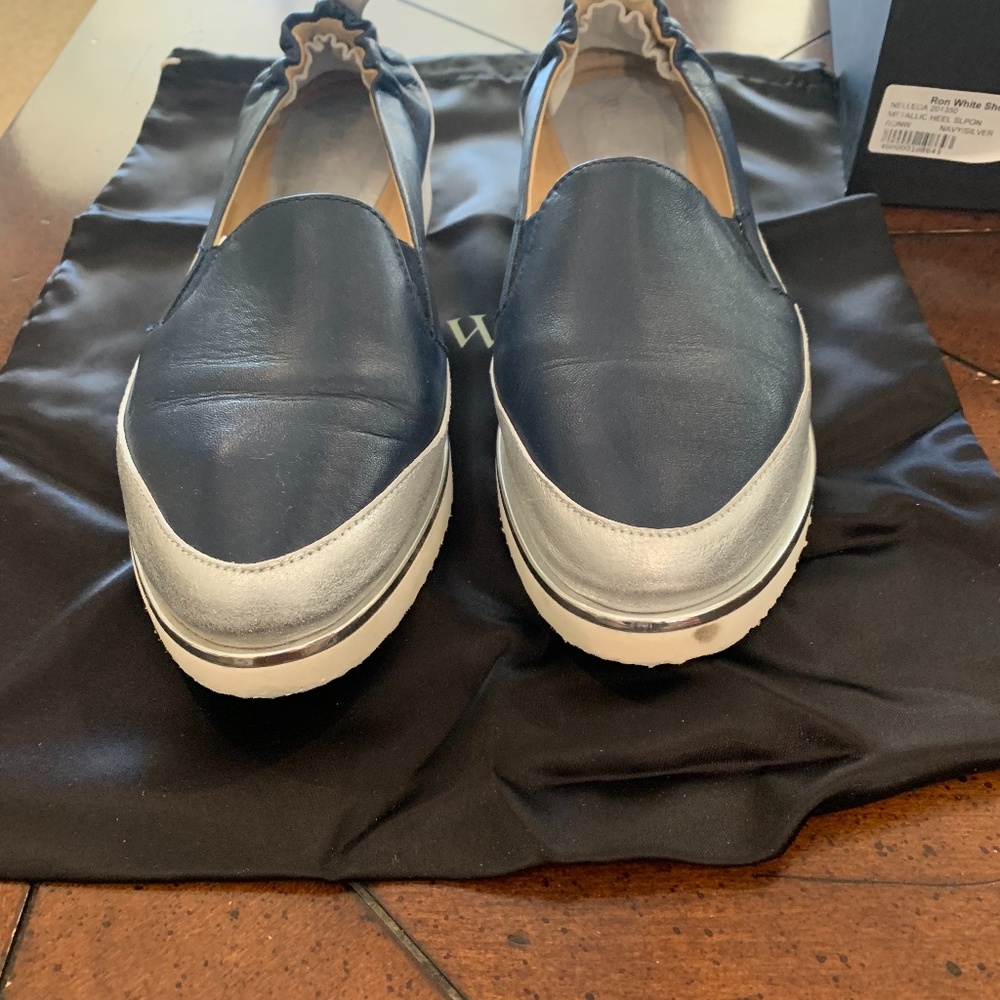 Ron White Nelleca Navy Sneaker